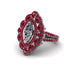Diamond Three Layer Halo Marquise Ring - Destiny No. 48 image 3