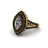 Marquise Diamond Double Halo Engagement Ring - Avah No. 31 image 2