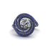 Diamond Double Halo Swirling Engagement Ring - Serena No. 63 image 3