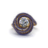 Diamond Double Halo Swirling Engagement Ring - Serena No. 61 image 3