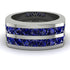 Sapphire Double Row Wedding Band - Kai No. 15 image 3