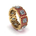Emerald-Cut Diamond Eternity Wedding Ring - Fatima No. 46 image 1