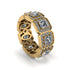 Emerald-Cut Diamond Eternity Wedding Ring - Fatima No. 1 image 1
