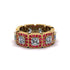 Emerald-Cut Diamond Eternity Wedding Ring - Fatima No. 46 image 2