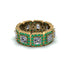 Emerald-Cut Diamond Eternity Wedding Ring - Fatima No. 16 image 3