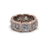 Emerald-Cut Diamond Eternity Wedding Ring - Fatima No. 2 image 3