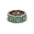 Emerald-Cut Diamond Eternity Wedding Ring - Fatima No. 17 image 3