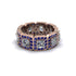Emerald-Cut Diamond Eternity Wedding Ring - Fatima No. 62 image 3