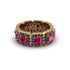 Emerald-Cut Ruby Eternity Wedding Ring - Fatima No. 70 image 3