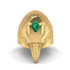 Emerald Raven Men's Fashion Ring - Maverick No. 4 image 3
