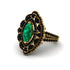 Emerald Three Layer Halo Marquise Ring - Destiny No. 34 image 3