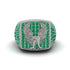 Emeralds Luxury Gold Eagle Ring - Sutton No. 6 image 2