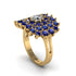 Diamond Enchanted Midnight Radiance Fashion Ring - Jacqueline No. 61 image 2