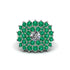 Diamond Enchanted Midnight Radiance Fashion Ring - Jacqueline No. 18 image 3