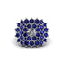Diamond Enchanted Midnight Radiance Fashion Ring - Jacqueline No. 63 image 3