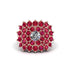 Diamond Enchanted Midnight Radiance Fashion Ring - Jacqueline No. 47 image 3