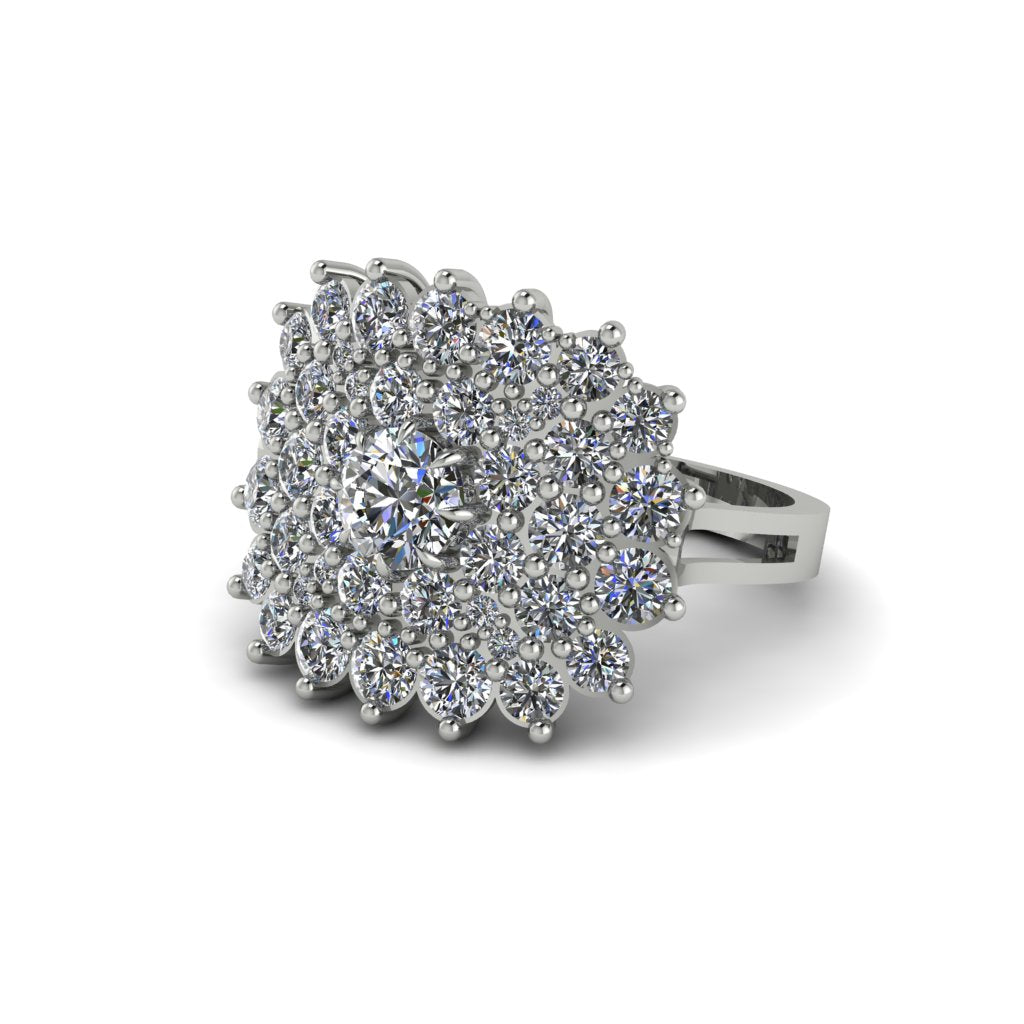 Diamond Enchanted Midnight Radiance Fashion Ring - Jacqueline No. 3