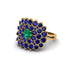 Emerald Enchanted Midnight Radiance Fashion Ring - Jacqueline No. 64 image 1