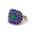 Emerald Enchanted Midnight Radiance Fashion Ring - Jacqueline No. 65 image 1