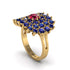 Ruby Enchanted Midnight Radiance Fashion Ring - Jacqueline No. 70 image 2