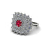 Ruby Enchanted Midnight Radiance Fashion Ring - Jacqueline No. 12 image 1