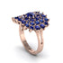 Sapphire Enchanted Midnight Radiance Fashion Ring - Jacqueline No. 74 image 2