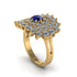 Sapphire Enchanted Midnight Radiance Fashion Ring - Jacqueline No. 13 image 2