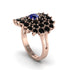 Sapphire Enchanted Midnight Radiance Fashion Ring - Jacqueline No. 44 image 2