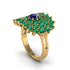 Sapphire Enchanted Midnight Radiance Fashion Ring - Jacqueline No. 28 image 2