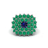 Sapphire Enchanted Midnight Radiance Fashion Ring - Jacqueline No. 30 image 3