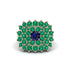 Sapphire Enchanted Midnight Radiance Fashion Ring - Jacqueline No. 29 image 3