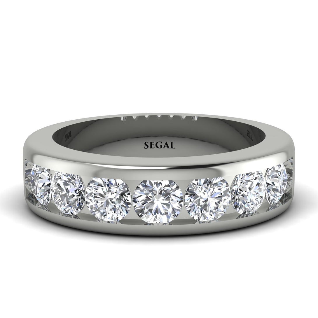 Diamond Eternal Brilliance Men's Wedding Ring - Jamie No. 3