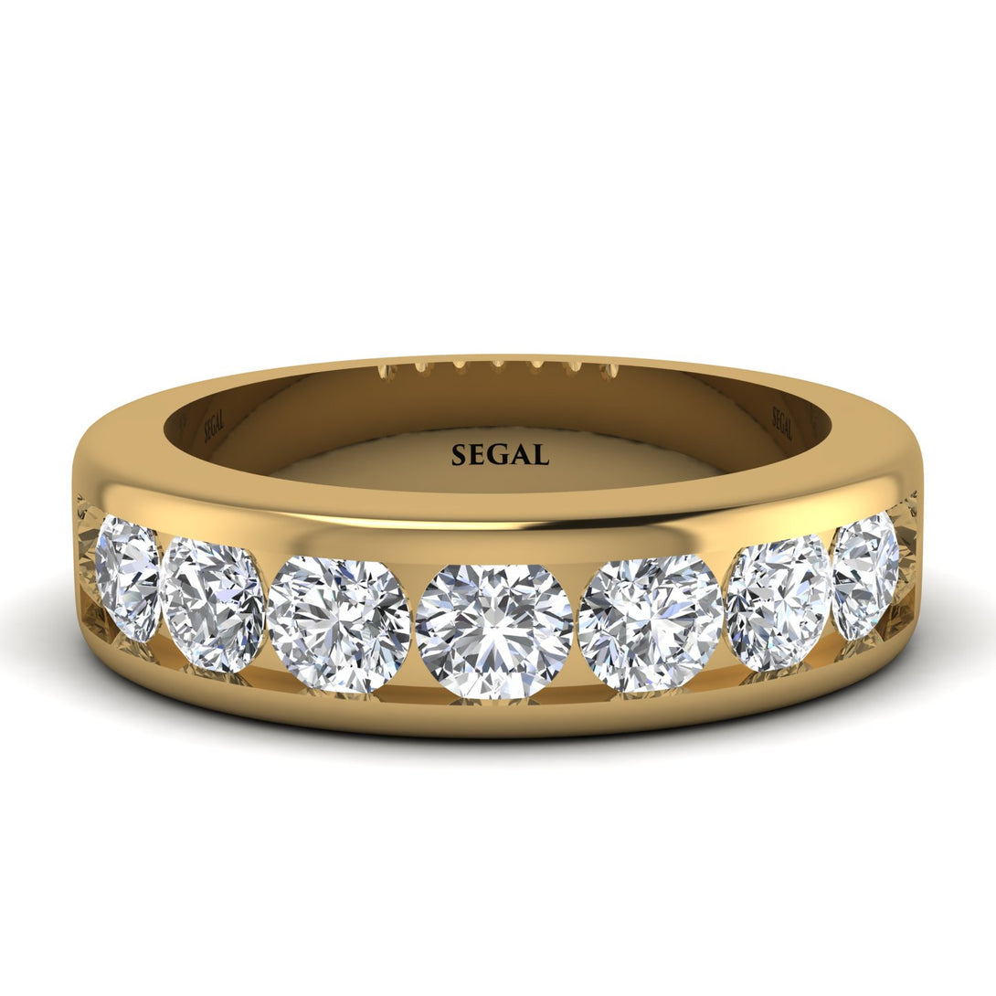 Diamond Eternal Brilliance Men's Wedding Ring - Jamie No. 1