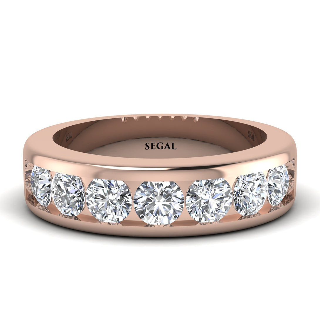 Diamond Eternal Brilliance Men's Wedding Ring - Jamie No. 2