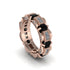 Black Diamond Eternal Elegance Wedding Ring - Rosemary No. 8 image 2