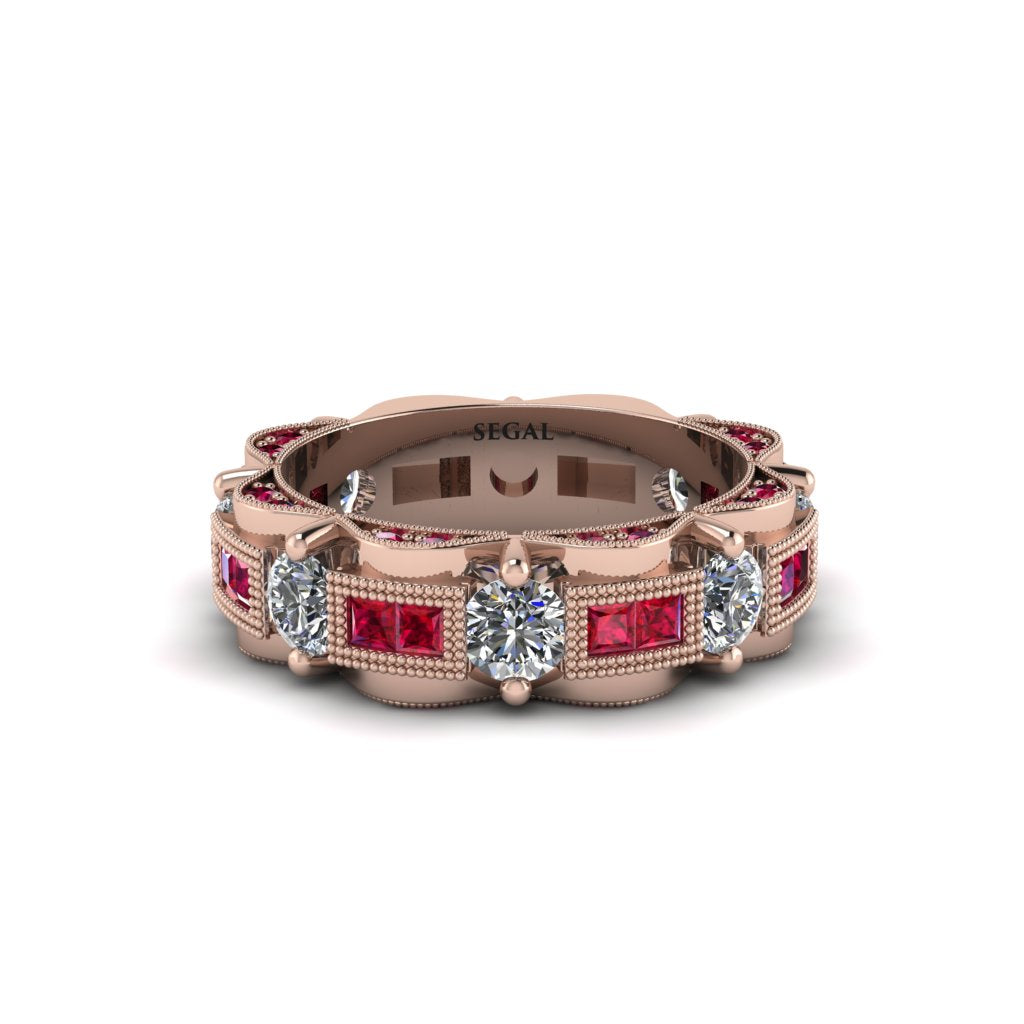 Diamond Eternal Elegance Wedding Ring - Rosemary No. 47