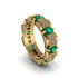 Emerald Eternal Elegance Wedding Ring - Rosemary No. 4 image 2