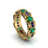Emerald Eternal Elegance Wedding Ring - Rosemary No. 64 image 2