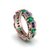 Emerald Eternal Elegance Wedding Ring - Rosemary No. 65 image 2