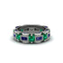 Emerald Eternal Elegance Wedding Ring - Rosemary No. 66 image 1