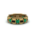 Emerald Eternal Elegance Wedding Ring - Rosemary No. 34 image 1
