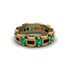 Emerald Eternal Elegance Wedding Ring - Rosemary No. 34 image 3