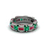 Emerald Eternal Elegance Wedding Ring - Rosemary No. 51 image 3