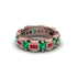 Emerald Eternal Elegance Wedding Ring - Rosemary No. 50 image 3