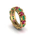 Ruby Eternal Elegance Wedding Ring - Rosemary No. 25 image 2