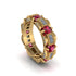 Ruby Eternal Elegance Wedding Ring - Rosemary No. 10 image 2