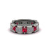 Ruby Eternal Elegance Wedding Ring - Rosemary No. 12 image 1
