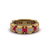 Ruby Eternal Elegance Wedding Ring - Rosemary No. 10 image 1