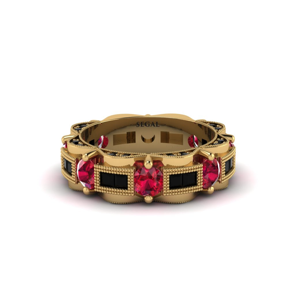 Ruby Eternal Elegance Wedding Ring - Rosemary No. 40