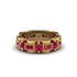Ruby Eternal Elegance Wedding Ring - Rosemary No. 55 image 1